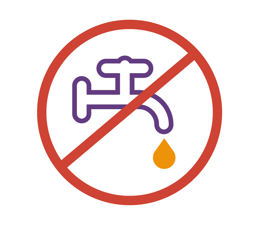 Lack of accessto WASH infrastructure